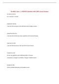 Tax 4001- Exam 1 &vert; UPDATED Questions with 100&percnt; Correct Answers