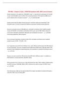 TAX 4001 - Chapter 16 Quiz &vert; UPDATED Questions with 100&percnt; Correct Answers