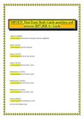 MPOETC Final Exam Study Guide &ndash; Questions and Answers &vert; 2027&sol;2028 &vert; A&plus; Grade &lpar;Comprehensive Exam Preparation Material&rpar;