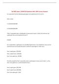 BUNDLE FOR TAX 4001 EXAMS &vert; ALL Questions UPDATED with 100&percnt; Correct Answers &vert; Complete and Accurate