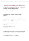 Tax 4001 Exam 2 Review &vert; UPDATED Questions with 100&percnt; Correct Answers