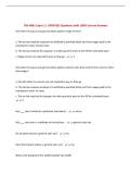 TAX 4001 Exam 1 &vert; UPDATED Questions with 100&percnt; Correct Answers