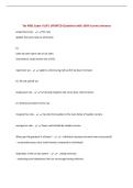 Tax 4001 Exam I USF&vert; UPDATED Questions with 100&percnt; Correct Answers