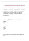 TAX 4001 Exam Review &vert; UPDATED Questions with 100&percnt; Correct Answers