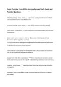 Event Planning Exam 2026 &ndash; Comprehensive Study Guide and Practice Questions