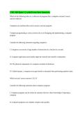 CSE 110 Quiz 1 &vert;&vert; with Error-free Answers&period;