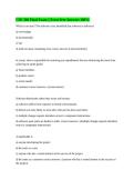 CSE 360 Final Exam &vert;&vert; Error-free Answers 100&percnt;&period;