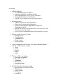 NEOPLASIA Pathology MCQComprehensive Study Guide &plus; Exam Questions & Solutions Graded A&plus;
