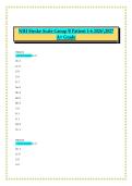 NIH Stroke Scale Group B Patient 1-6 20262027  A&plus; Grade