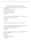 TFM02 test &vert; UPDATED Questions with 100&percnt; Correct Answers