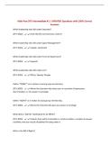 Utah Post SFO Intermediate &num;1 &vert; UPDATED Questions with 100&percnt; Correct Answers