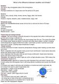 Weather & Climate