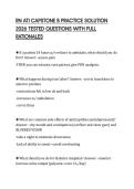 RN ATI CAPSTONE B PRACTICE SOLUTION 2026 TESTED QUESTIONS WITH FULL RATIONALES