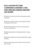 RN ATI CAPSTONE PROCTORED COMPREHENSIVE ASSESSMENT A FINAL STUDY PAPER 2026 COMPLETE QUESTIONS AND ANSWERS