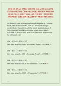 CEM 141 EXAM 2 MSU NEWEST 2026 ACTUAL EXAM  TEST BANK&vert; MSU CEM 141 EXAM 2 REVIEW WITH 300  REAL EXAM QUESTIONS AND CORRECT VERIFIED  ANSWERS&sol; ALREADY GRADED A&plus; &lpar;MOST RECENT&excl;&excl;&rpar; 