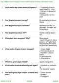 Biology 211 &ndash; Exam 4 &ndash; Biology Course Practice Questions and Answers