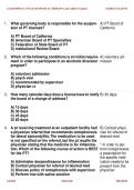 California Law &ndash; Physical Therapy Licensing Exam &ndash; Practice Questions and Answers
