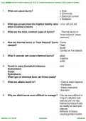 Burns Nursing &ndash; Nursing 4 &ndash; Test 4 Questions and Answers Study Guide