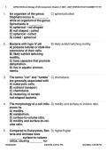 Brock Biology of Microorganisms &ndash; Chapter 2 Study Questions and Review