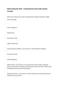 Patient Education 2026 &ndash; Comprehensive Study Guide and Key Concepts