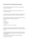 MFR Final Exam 2026 &ndash; Study Guide and Practice Questions