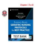 Evidence-Based Geriatric Nursing Protocols for Best Practice 7th Edition Test Bank &ndash; Boltz