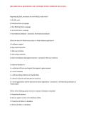 ISDS 3003 FINAL QUESTIONS AND ANSWERS WITH COMPLETE SOLUTION&period;