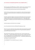 CISC 3140 FINAL EXAM REVIEW QUESTIONS AND ANSWERS RATED A&plus;&period;
