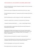 NOCTI CULINARY FINAL &vert; ACTUAL QUESTIONS AND ANSWERS &vert; ALREADY PASSED&period;
