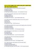 C OF Q 310T EXAMS TEST PAPER 2026&sol;2027 QUESTIONS AND SOLUTIONS RATED A&plus;