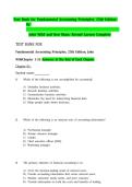 Test Bank for Fundamental Accounting Principles&comma; 25th Edition by Wild&comma; Shaw & Larson &vert; Instant PDF Download