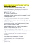 CSE 1321 UPDATED EXAM SCRIPT 2026&sol;2027 QUESTIONS AND SOLUTIONS RATED A&plus;