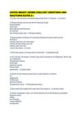 DAVIES BREAST ARDMS FINAL EXAM 2026&sol;2027 QUESTIONS AND SOLUTIONS RATED A&plus;