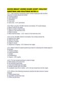 DAVIES BREAST ARDMS EXAMS SCRIPT 2026&sol;2027 QUESTIONS AND SOLUTIONS RATED A&plus;