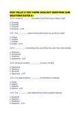 POST PELLET B MAIN EXAMS SET 2026&sol;2027 QUESTIONS AND SOLUTIONS RATED A&plus;