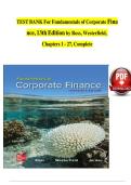 Test Bank for Fundamental Financial Accounting Concepts&comma; 11th Edition &vert; Edmonds&comma; Olds&comma; Edmonds &vert; 1000&plus; Exam Questions with Answers