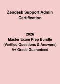 Zendesk Support Admin Certification PDF &vert; Practice & Study Guide