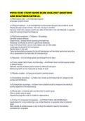 PSYCH 1XX3 STUDY GUIDE EXAM 2026&sol;2027 QUESTIONS AND SOLUTIONS RATED A&plus;