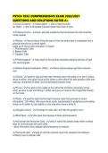 PSYCH 1XX3 COMPREHENSIVE EXAM 2026&sol;2027 QUESTIONS AND SOLUTIONS RATED A&plus;
