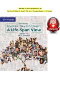 Test Bank for Human Development&colon; A Life-Span View 9th Edition by Kail & Cavanaugh &vert; 1&comma;500&plus; Questions with Answers