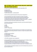 EMS SYSTEMS STUDY GUIDE EXAM 2026&sol;2027 QUESTIONS AND SOLUTIONS RATED A&plus;