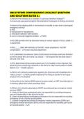 EMS SYSTEMS COMPREHENSIVE 2026&sol;2027 QUESTIONS AND SOLUTIONS RATED A&plus;