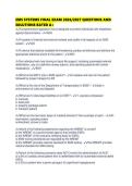 EMS SYSTEMS FINAL EXAM 2026&sol;2027 QUESTIONS AND SOLUTIONS RATED A&plus;
