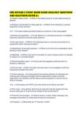 FIRE OFFICER 2 STUDY GUIDE EXAM 2026&sol;2027 QUESTIONS AND SOLUTIONS RATED A&plus;