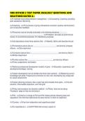 FIRE OFFICER 2 TEST PAPER 2026&sol;2027 QUESTIONS AND SOLUTIONS RATED A&plus;