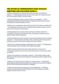 FIRE OFFICER 2D COMPREHENSIVE EXAM 2026&sol;2027 QUESTIONS AND SOLUTIONS RATED A&plus;
