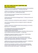 BOC TEST PAPER 2026&sol;2027 QUESTIONS AND SOLUTIONS RATED A&plus;