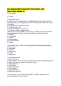 BOC EXAM SCRIPT 2026&sol;2027 QUESTIONS AND SOLUTIONS RATED A&plus;