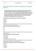 WGU D425 Introduction to Chemistry&colon; Comprehensive 450&plus;-Question  Exam Prep