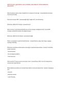 HPFW EXAM 1 &vert; QUESTIONS AND ANSWERS &vert; 2026 UPDATE &vert; WITH COMPLETE SOLUTIONS&period;